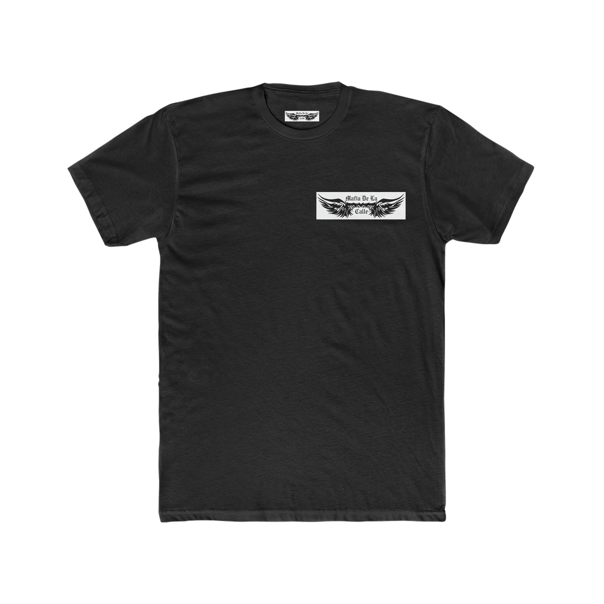 Mafia De La Calle Box Logo Men's Cotton Crew Tee