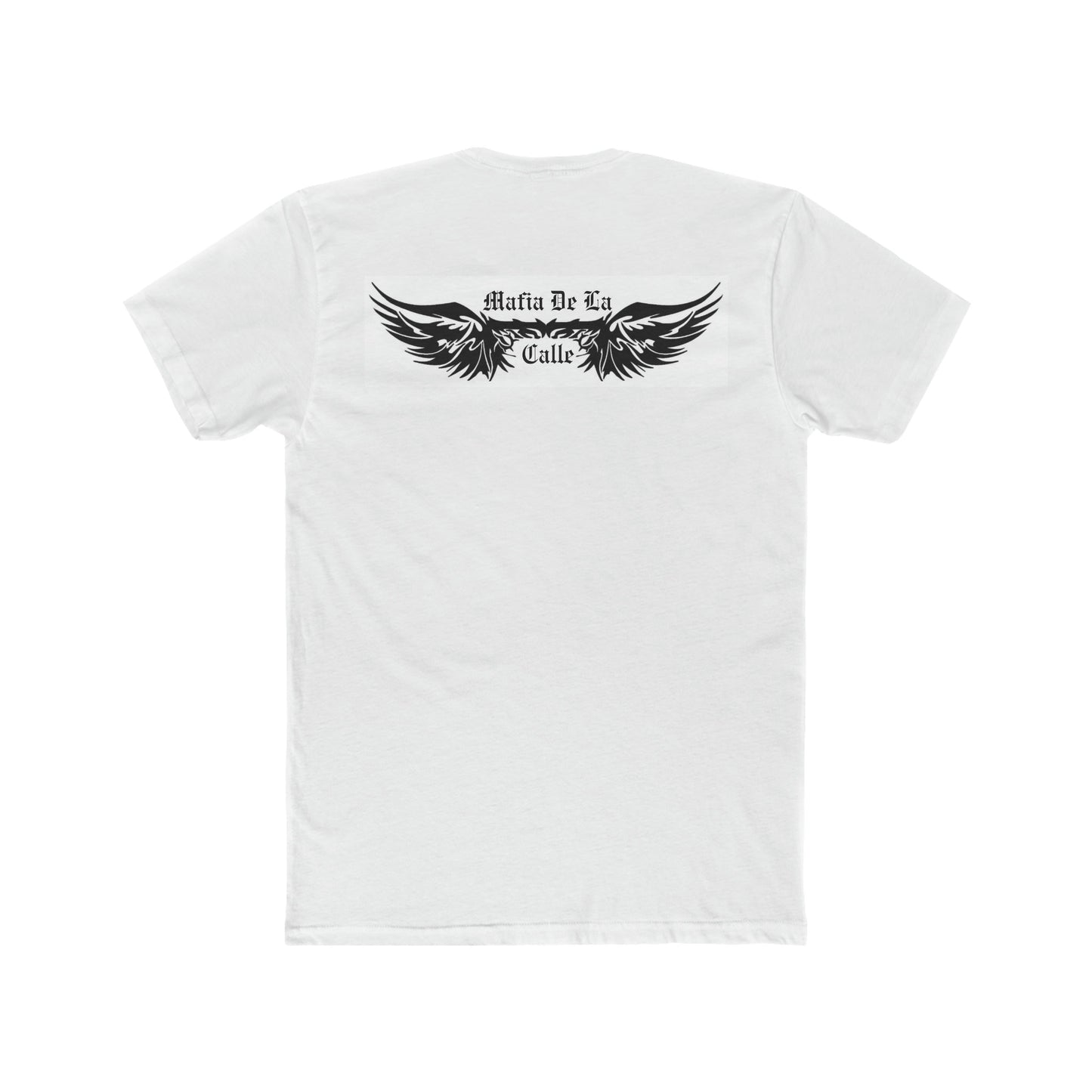 Mafia De La Calle Box Logo Men's Cotton Crew Tee