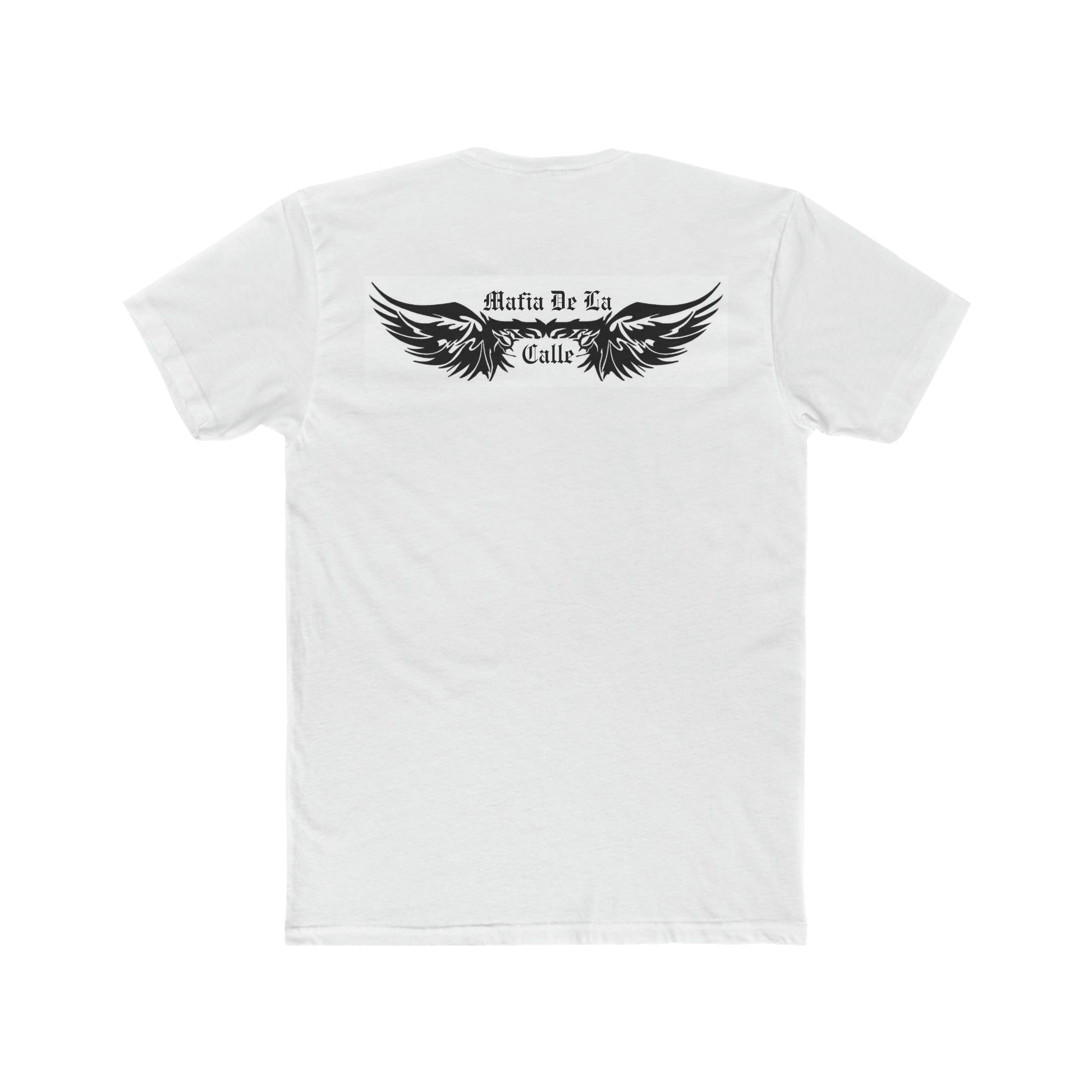 Mafia De La Calle Box Logo Men's Cotton Crew Tee