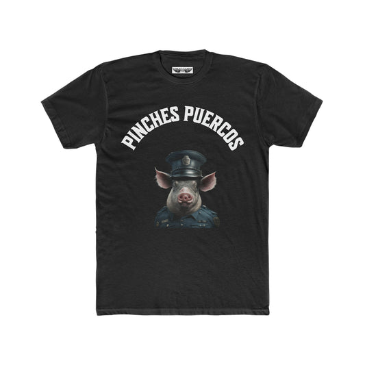 Pinches Puercos Men's Cotton Crew Tee