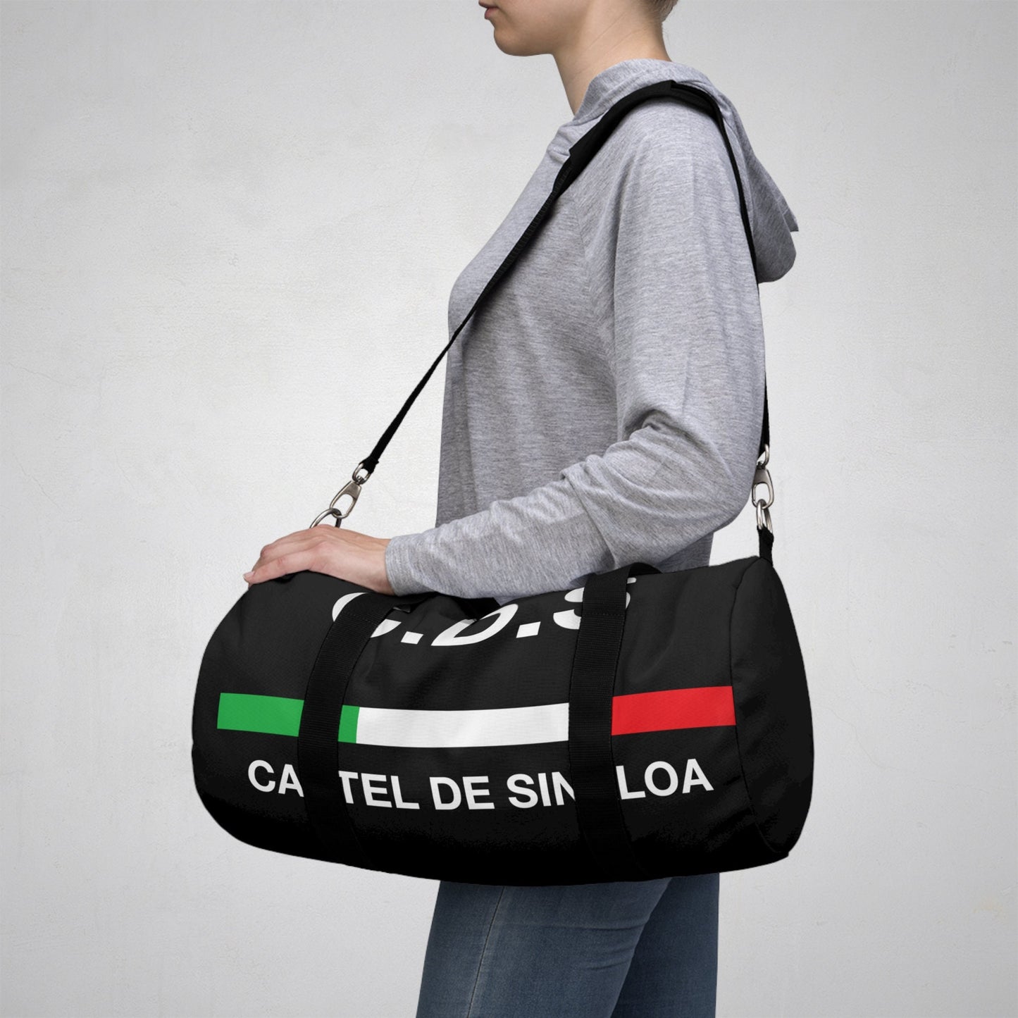 Sinaloa Cartel Logo Duffel Bag